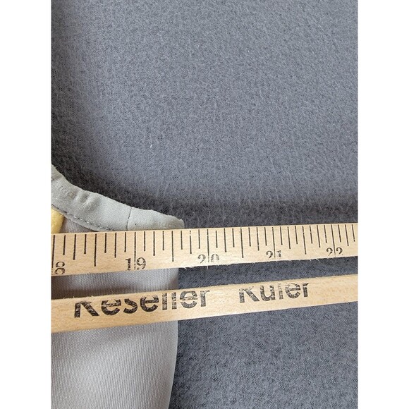 Eddie Bauer Vest Womens Large Yellow Windcutter Fleece 365 Polartec Full Zip - Picture 11 of 15